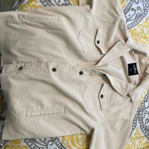 Hollister oversized corduroy jacket